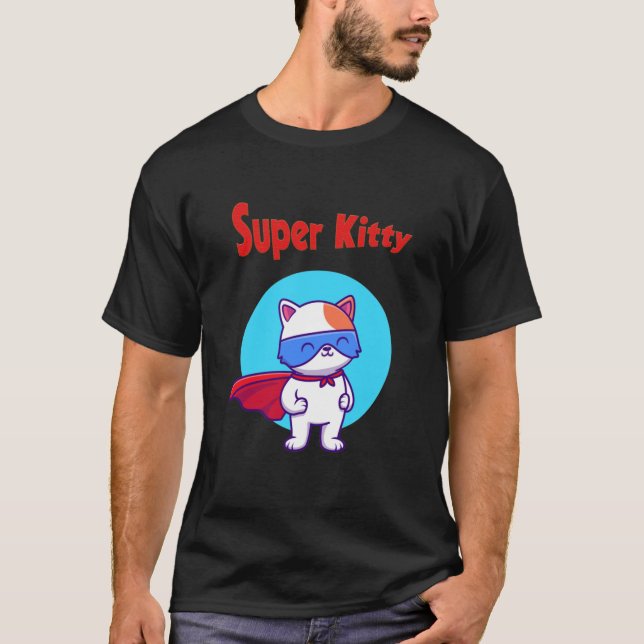 Super Kitty Classic T - Shirt (Vorderseite)