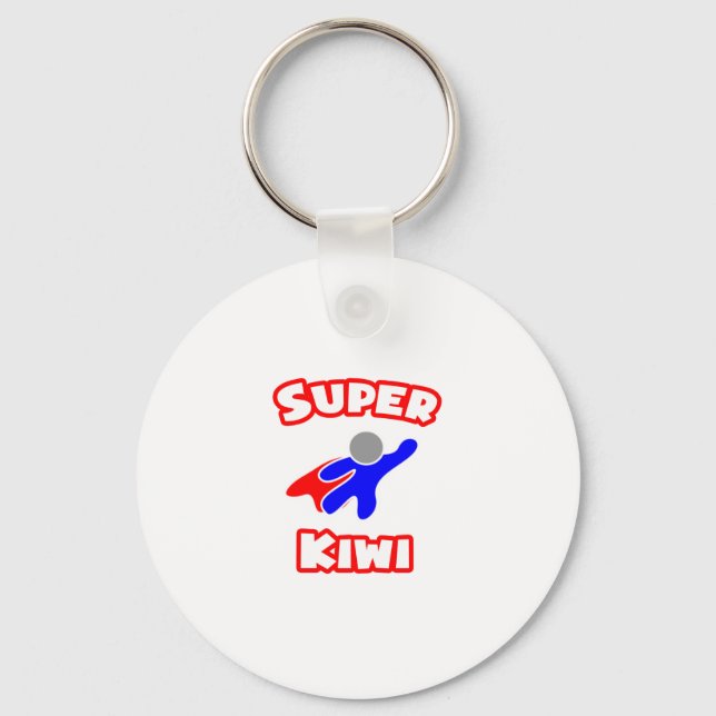 Super Kiwi Schlüsselanhänger (Vorderseite)