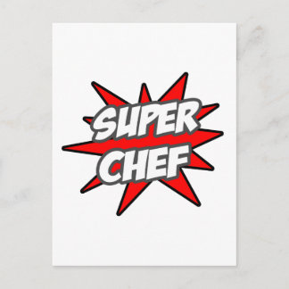 Super Koch Postkarte