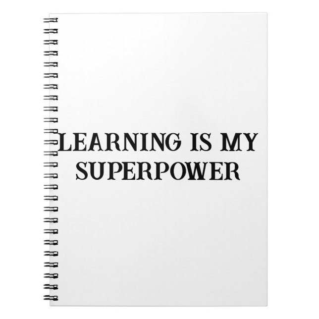 Super Learner Kids-Notebook Notizblock (Vorderseite)