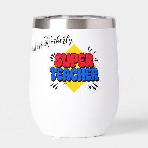 Super Lehrer Comic Cartoon personalisiert