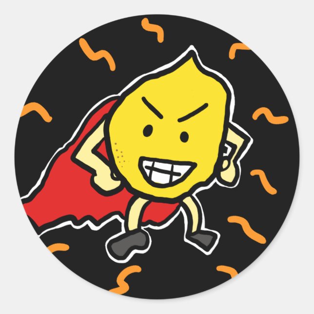 Super Lemon! Aufkleber (Vorderseite)