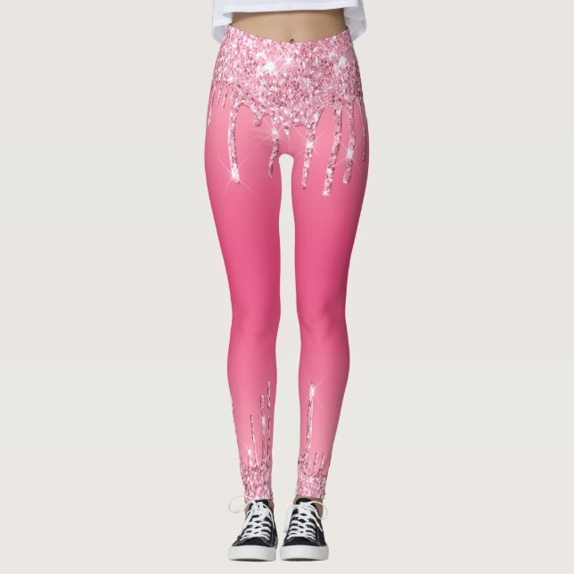 Super lustige, benutzerdefinierte gedruckte Leggin Leggings (Vorderseite)