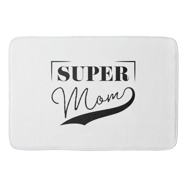 Super Mama Badematte (Vorderseite)