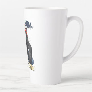 Super Mama Black Cat – Muttertagsshirt Milchtasse
