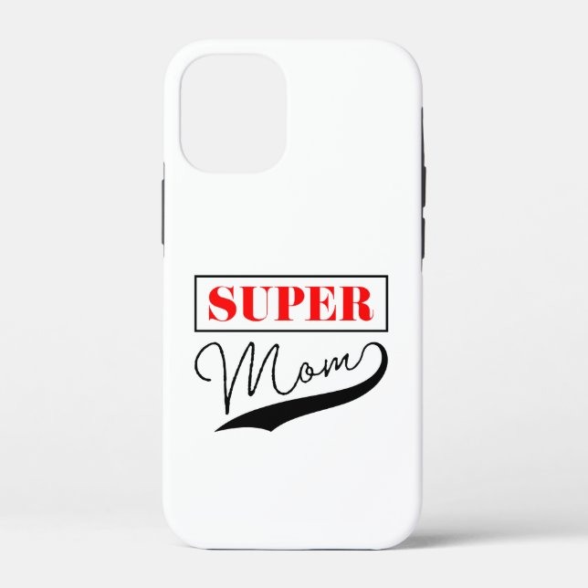 Super Mama Case-Mate iPhone Hülle (Rückseite)
