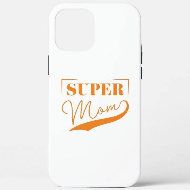 Super Mama Case-Mate iPhone Hülle (Rückseite)
