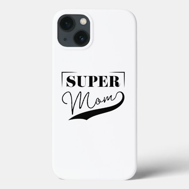 Super Mama Case-Mate iPhone Hülle (Rückseite)