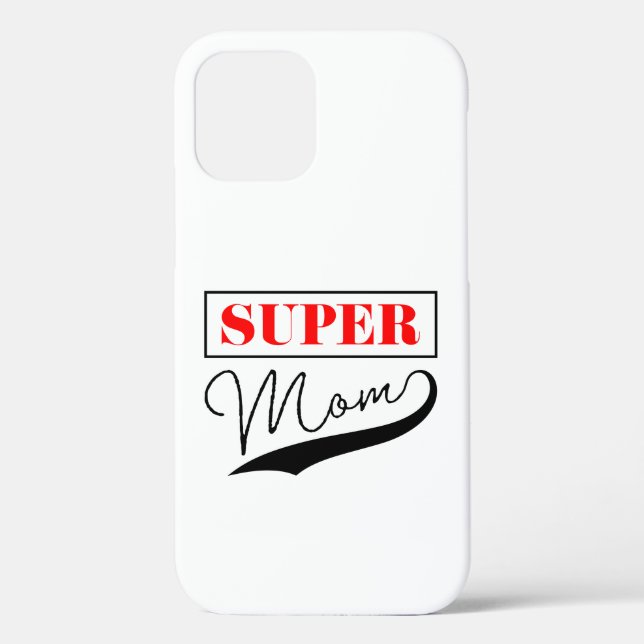 Super Mama Case-Mate iPhone Hülle (Rückseite)