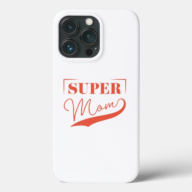 Super Mama Case-Mate iPhone Hülle (Rückseite)