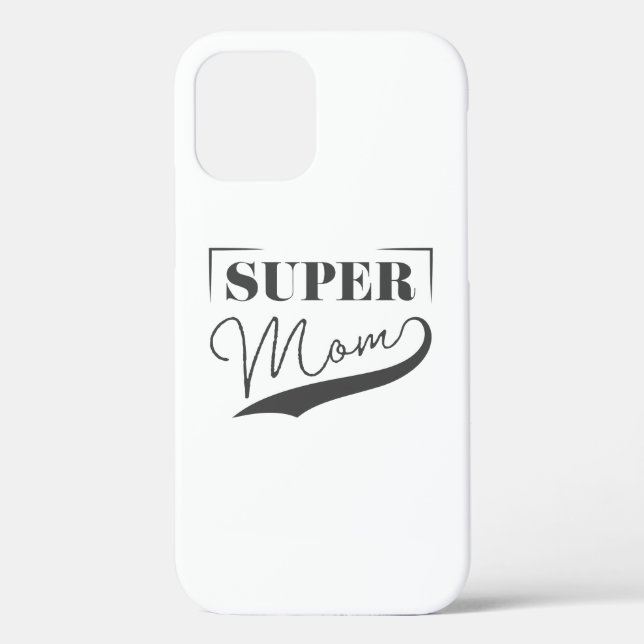 Super Mama Case-Mate iPhone Hülle (Rückseite)