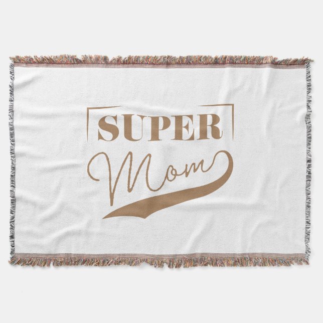 Super Mama Decke (Vorderseite)