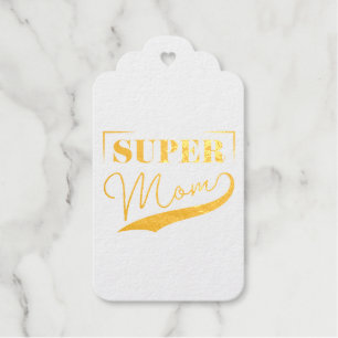 Super Mama Geschenkanhänger
