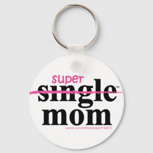 Super Mama Geschenke für Single-Mamas von MDillon  Schlüsselanhänger