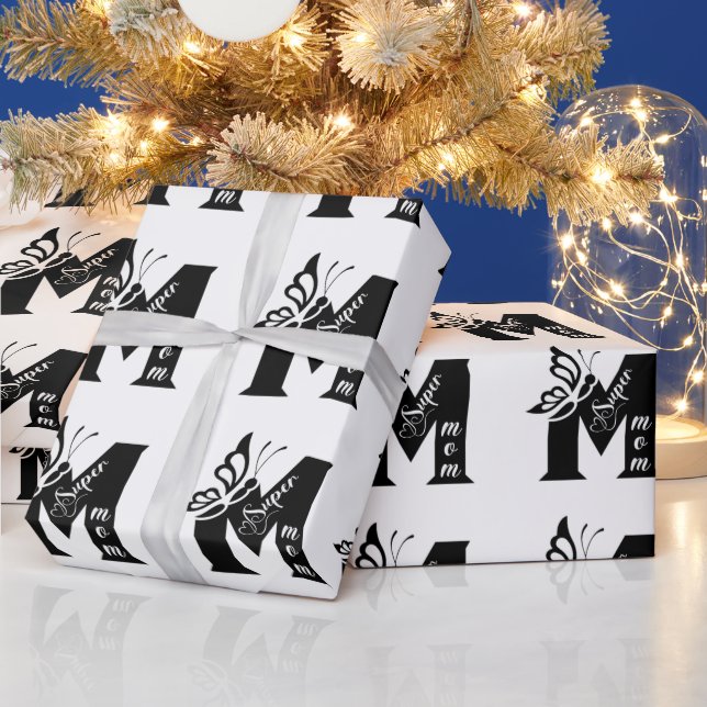 Super-Mama-Geschenkverpackung | Muttertag-Geschenk Geschenkpapier (Feiertage)