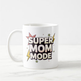 Super-Mama im Comic-Stil Becher | Keramik Kaffeeta Kaffeetasse