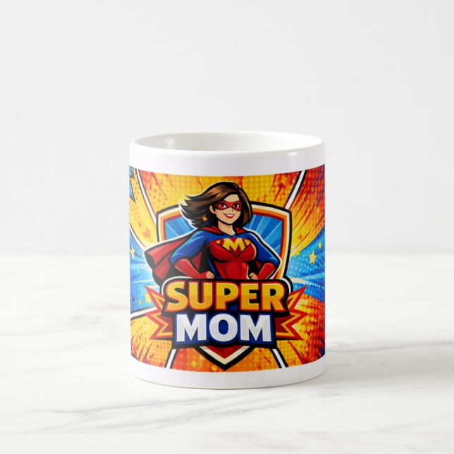 Super-Mama Kaffeetasse (Mittel)