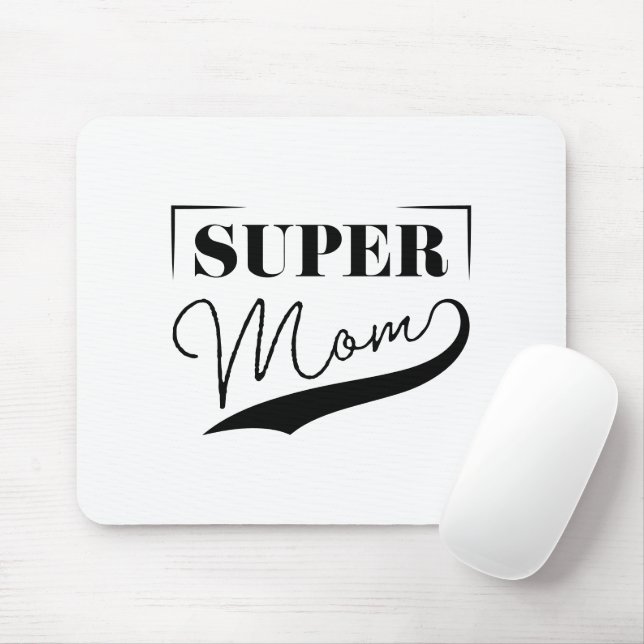 Super Mama Mousepad (Mit Mouse)
