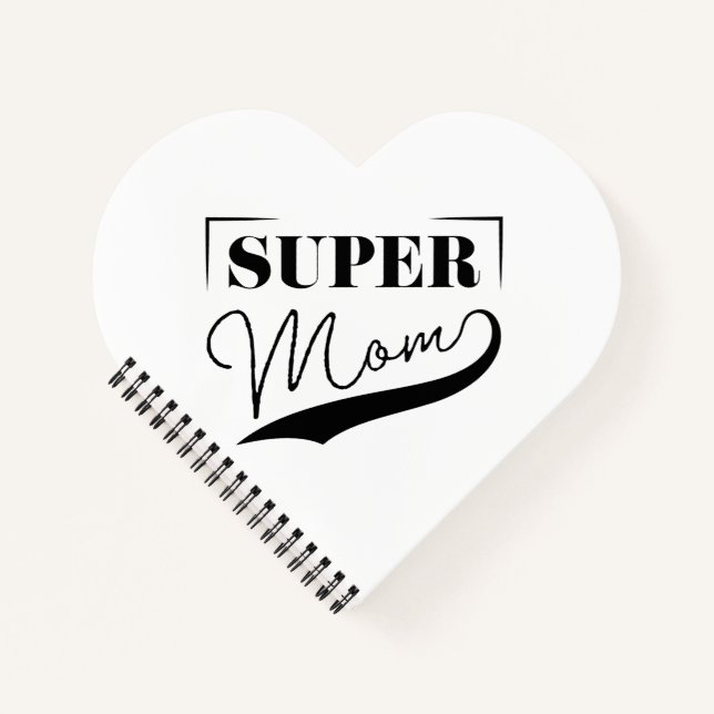 Super Mama Notizbuch (Vorderseite)