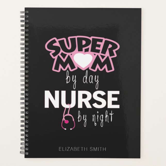 Super Mama Nurse Planer (Vorderseite)