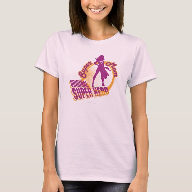 Super Mama Original Super Hero T-Shirt (Vorderseite)
