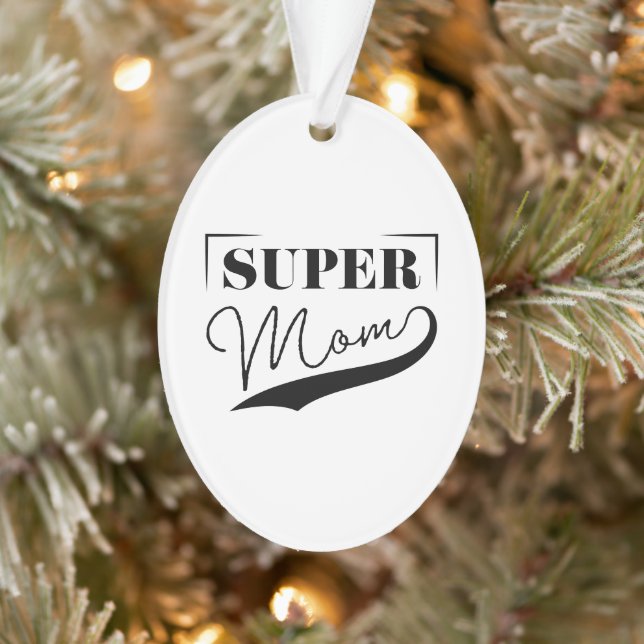 Super Mama Ornament (Baum)