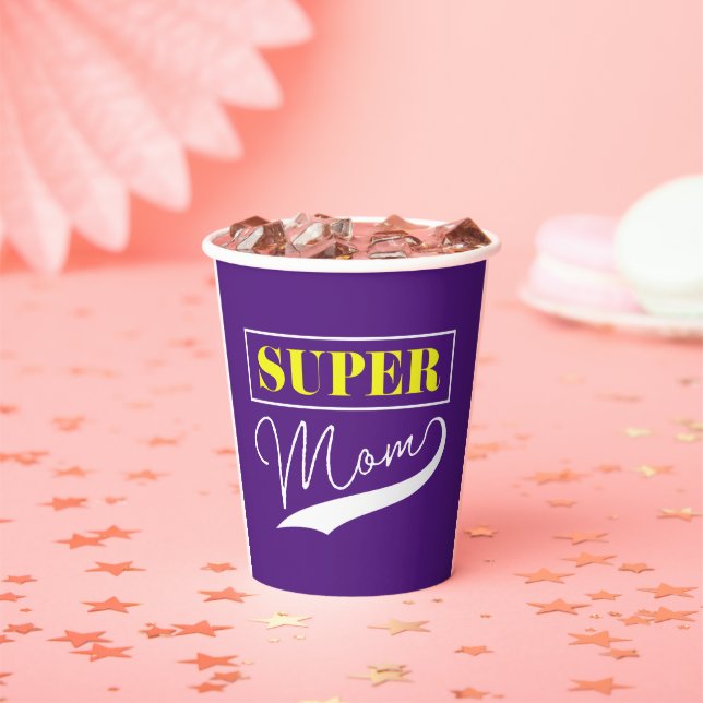 Super Mama Pappbecher (Insitu)