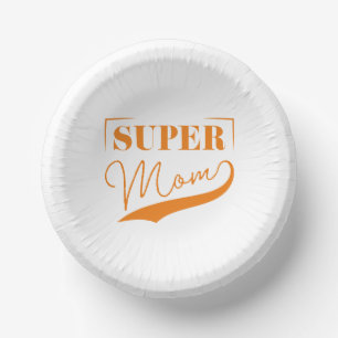 Super Mama Pappteller