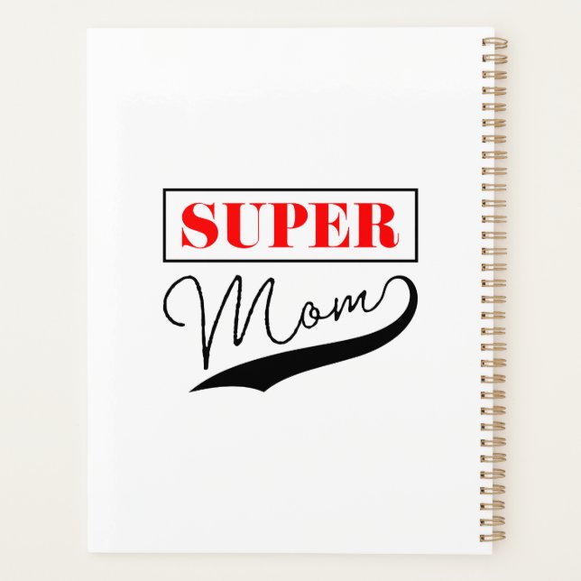 Super Mama Planer (Rückseite)