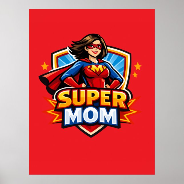Super-Mama Poster (Vorne)
