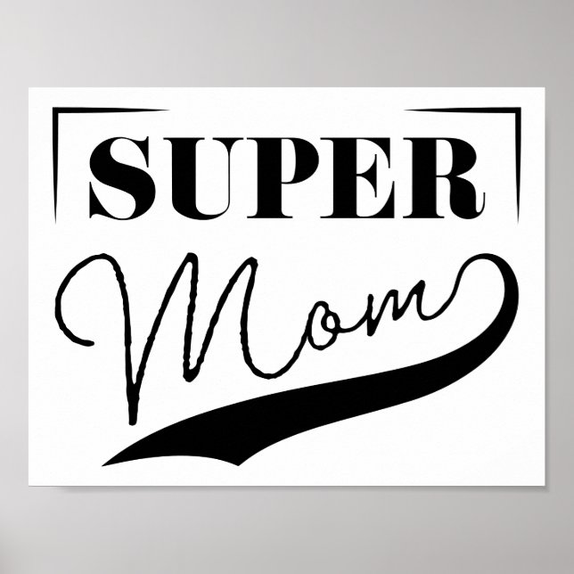 Super Mama Poster (Vorne)