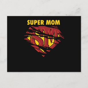 Super Mama Postkarte