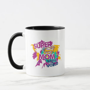 Super-Mama Rette die Welt Tasse