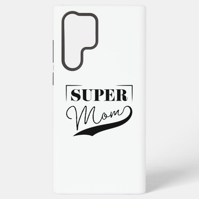Super Mama Samsung Galaxy Hülle (Rückseite)