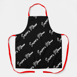 Super Mama Schöne Niedliche Hübsch Elegante Modern Schürze