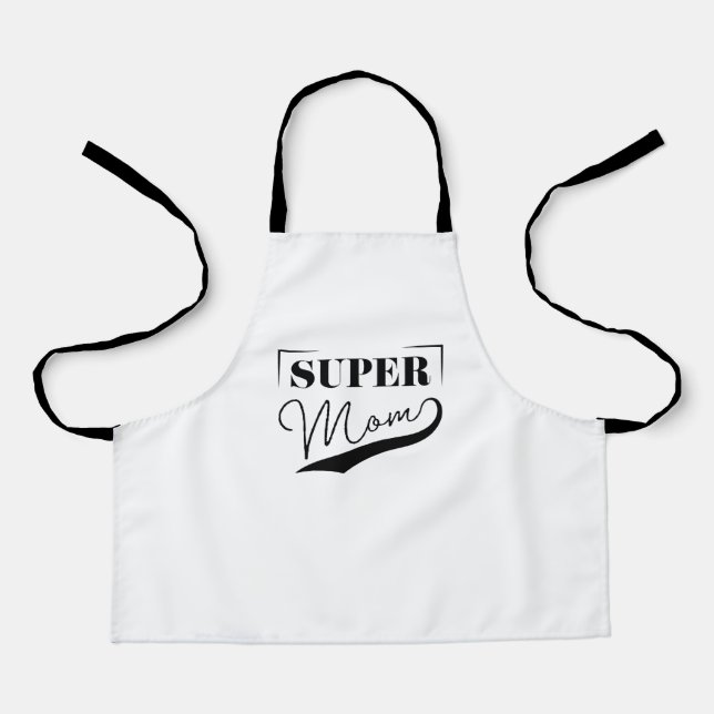 Super Mama Schürze (Vorderseite)