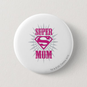 Super Mama Sternexplosion Button