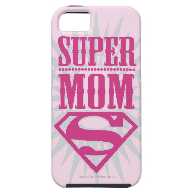 Super Mama Sternexplosion Case-Mate iPhone Hülle (Rückseite)