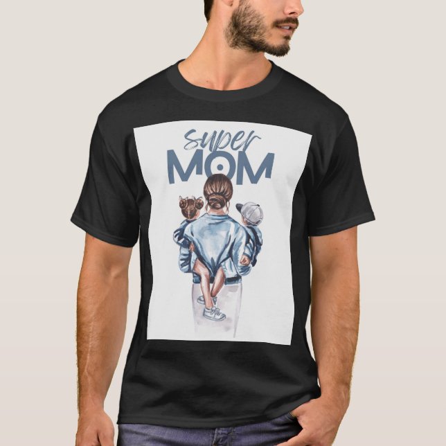 Super Mama T-Shirt (Vorderseite)