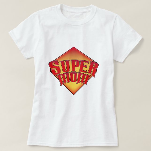 Super Mama T-Shirt (Design vorne)