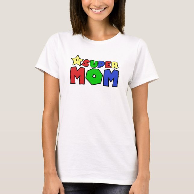 Super-Mama T-Shirt (Vorderseite)