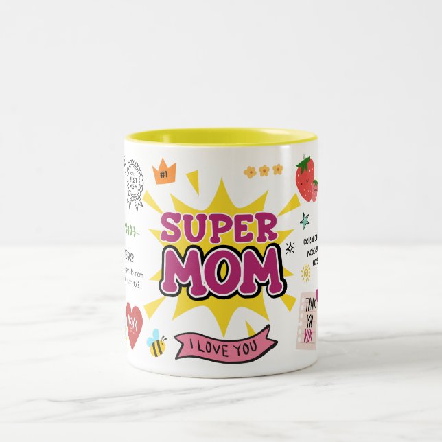 Super Mama Tasse (Mittel)