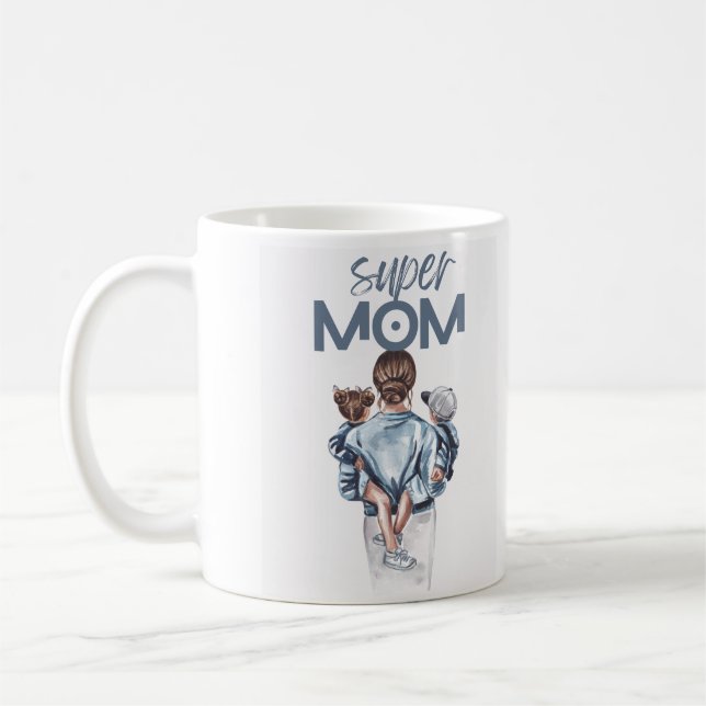 Super Mama Tasse (Links)