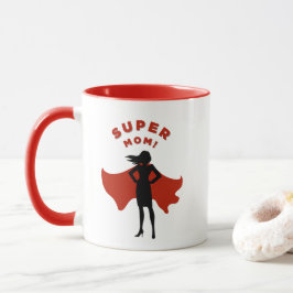 Super Mama! Tasse des Muttertags