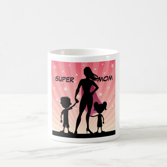 Super-Mama-Tasse Kaffeetasse (Mittel)