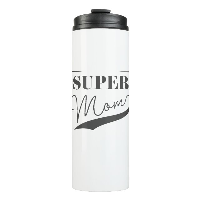 Super Mama Thermosbecher (Vorderseite)