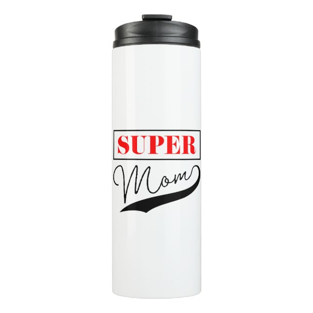 Super Mama Thermosbecher (Vorderseite)