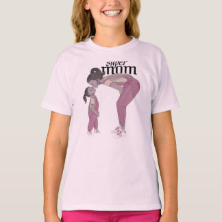 Super Mama & Tochter Liebe T-Shirt