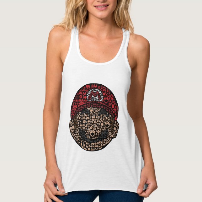     super Mario design  Tank Top (Vorderseite)