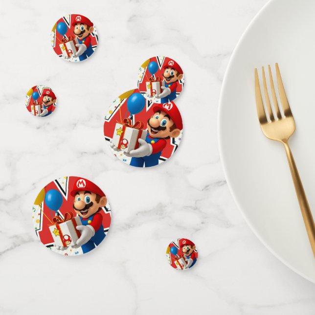 Super Mario  Konfetti (Gruppe)